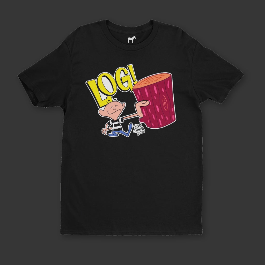 Bob Camp Art Ren and Stimpy Log TShirts