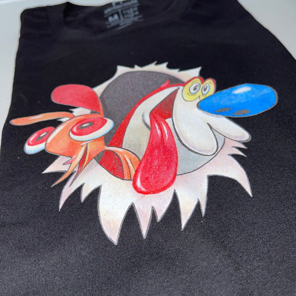 Ren and Stimpy Burst Logo TShirts