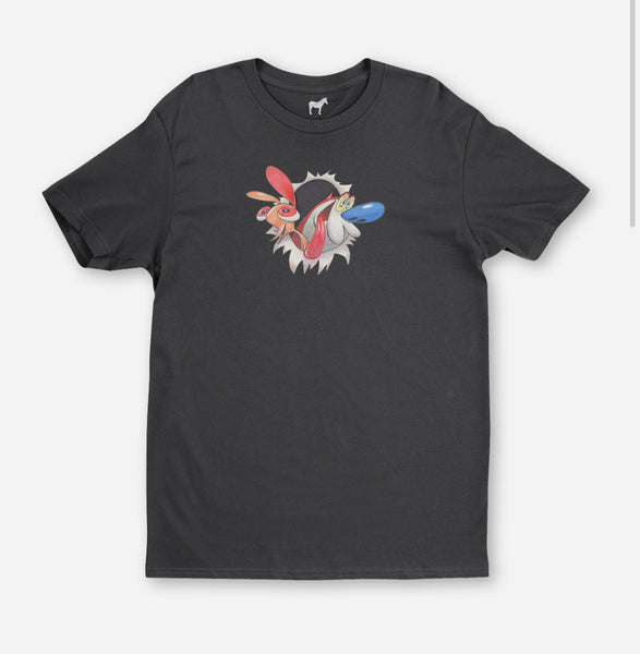 Ren and Stimpy Burst Logo TShirts