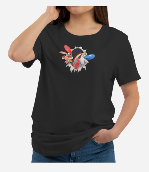 Ren and Stimpy Burst Logo TShirts